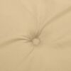 vidaXL Garden Bench Cushion Melange Beige 150x50x7 cm Fabric