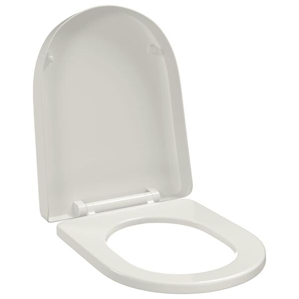 White Soft-close Toilet Seat Square
