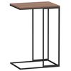 vidaXL Side Table Black 40x30x59 cm Engineered Wood