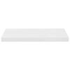 vidaXL Floating Wall Shelves 4 pcs High Gloss White 60x23.5x3.8 cm MDF