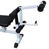 vidaXL Weight Bench with Weight Rack, Barbell and Dumbbell Set 120 kg