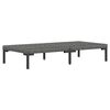 vidaXL 4 Piece Garden Lounge Set with Cushions Poly Rattan Dark Grey