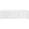 vidaXL Gabion Raised Bed Galvanised Steel 270x30x90 cm