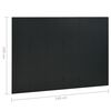 vidaXL 6-Panel Room Dividers 2 pcs Black 240x180 cm Steel