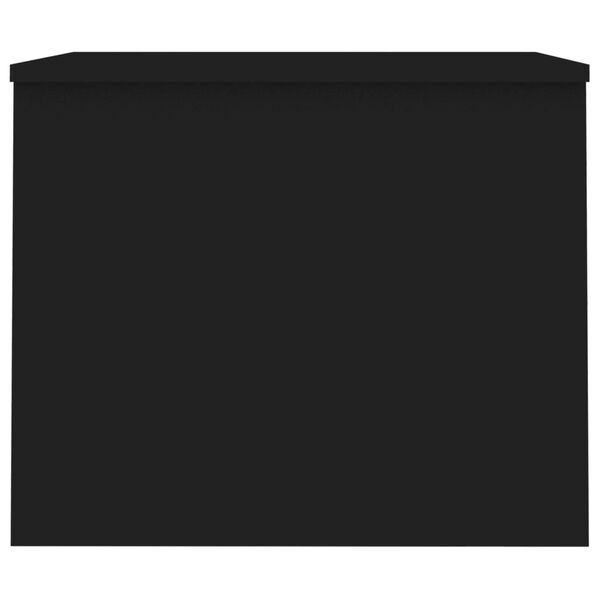 vidaXL Coffee Table Black 80x50.5x41.5 cm Engineered Wood