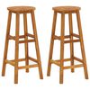 vidaXL 9 Piece Garden Bar Set Solid Wood Acacia