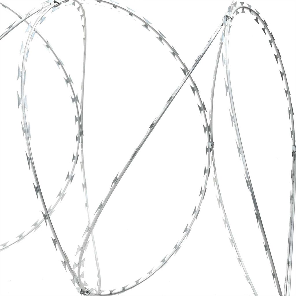 vidaXL Razor Wire 50 m BTO-22 Galvanised Steel