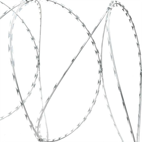 vidaXL Razor Wire 50 m BTO-22 Galvanised Steel