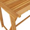 vidaXL 7 Piece Garden Bar Set Brown