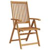 vidaXL Folding Chairs 3 pcs Solid Acacia Wood