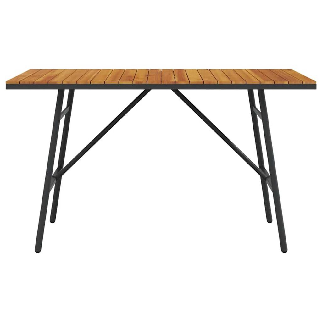 vidaXL Dining Table Brown 110 x 55 x 62 cm Solid Acacia wood