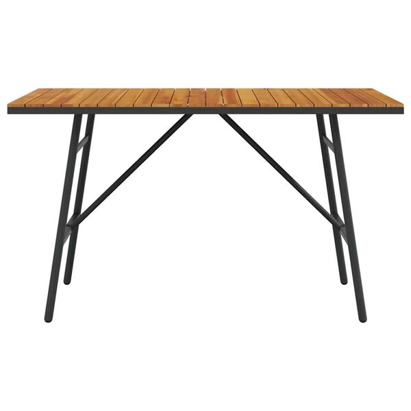 vidaXL Dining Table Brown 110 x 55 x 62 cm Solid Acacia wood