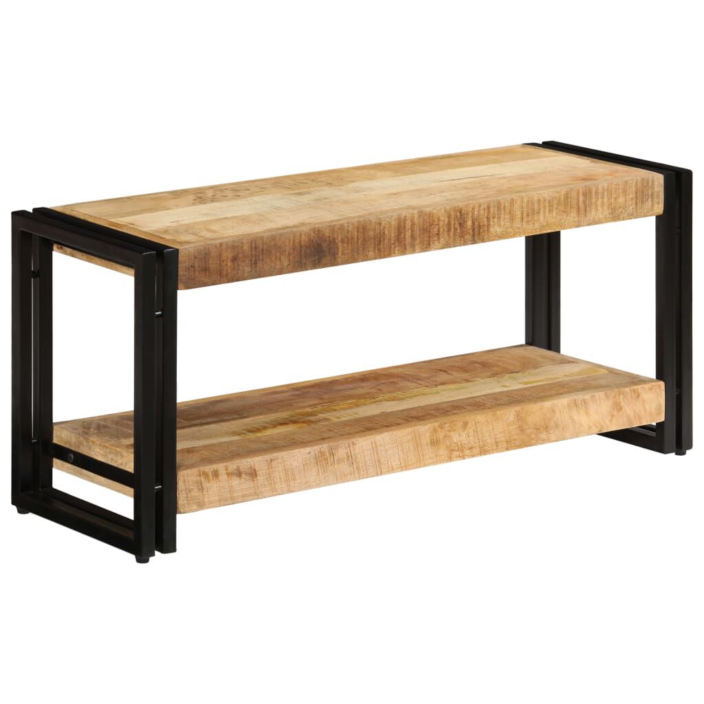 vidaXL TV Cabinet 90x30x40 cm Solid Mango Wood