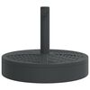 vidaXL Parasol Base for Ø38 / 48 mm Poles 25 kg Round