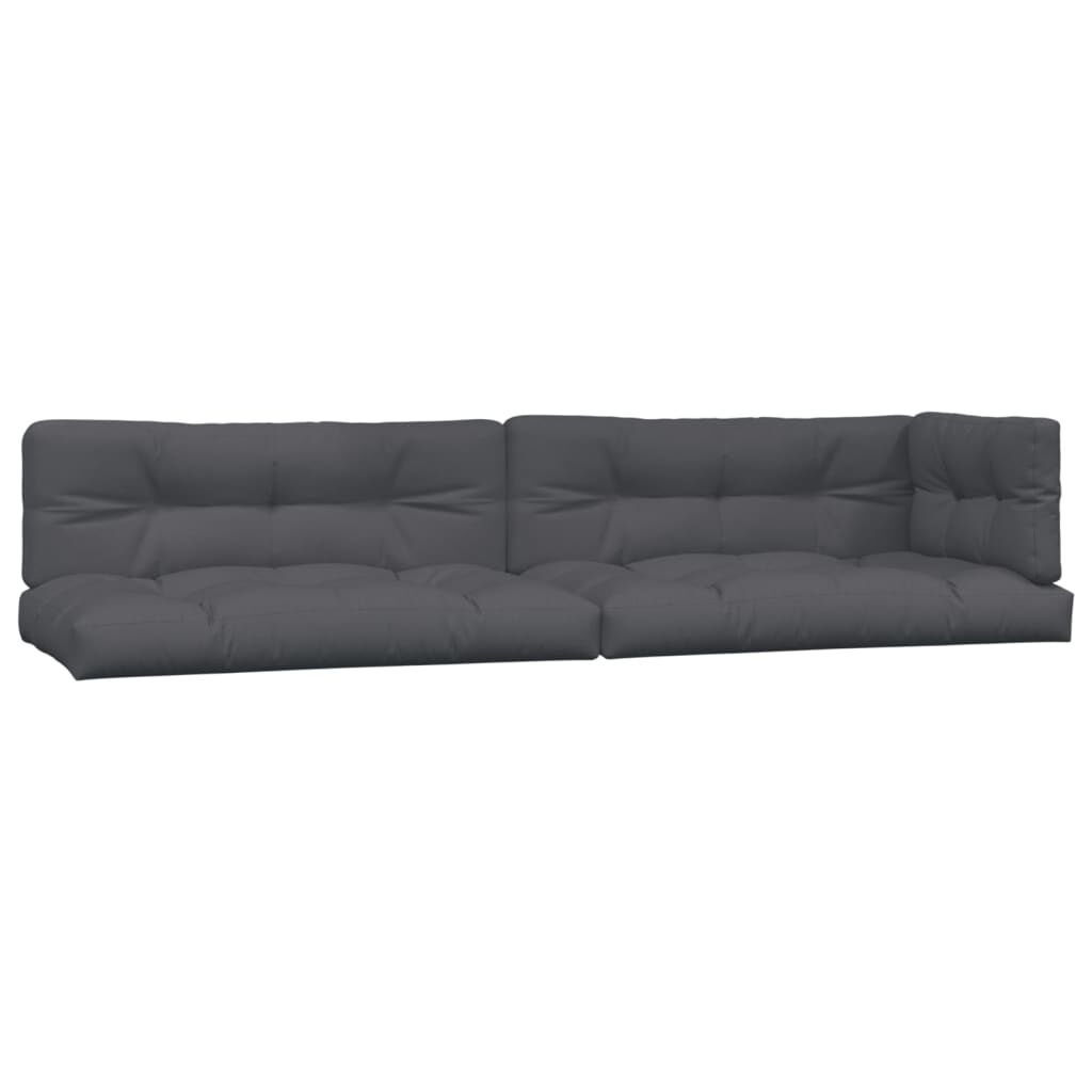 vidaXL 4 Piece Garden Pallet Sofa Set with Cushions Solid Wood Acacia