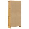 vidaXL 5-Tier Bookcase Mexican Pine Corona Range 80x40x170 cm
