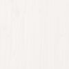 vidaXL Garden Planter White 70x70x70 cm Solid Wood Pine
