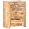 vidaXL Sideboard 59x33x75 cm Rough Mango Wood