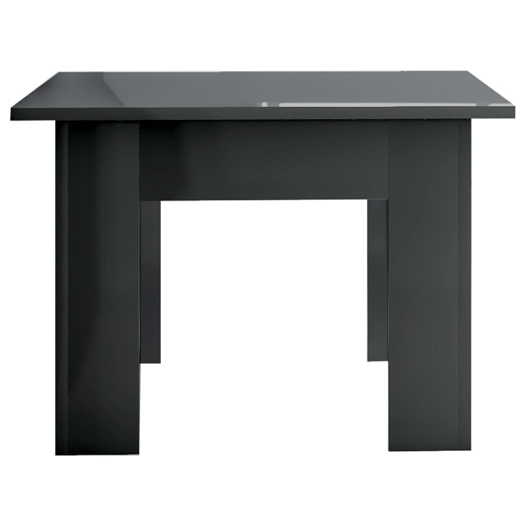 vidaXL Coffee Table High Gloss Grey 100x60x42 cm Engineered Wood