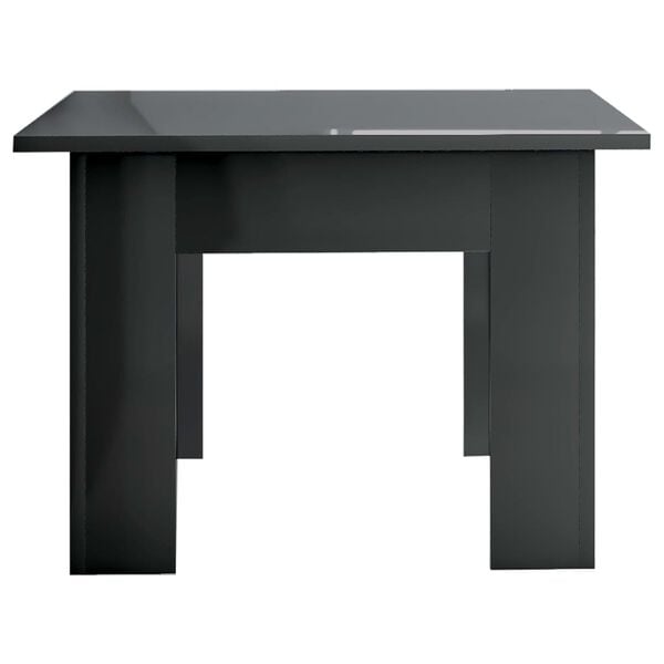 vidaXL Coffee Table High Gloss Grey 100x60x42 cm Engineered Wood