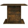 vidaXL Coffee Table Smoked Oak 55.5x55.5x40 cm Engineered Wood