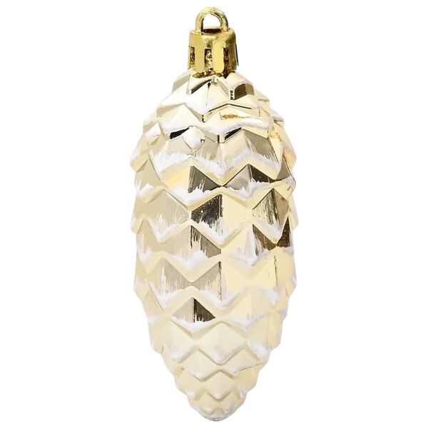 vidaXL Christmas Tree Decoration 40 pcs Gold