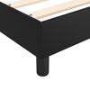vidaXL Bed Frame without Mattress Black California King Faux Leather (US Only)