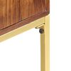 vidaXL Highboard 80x30x100 cm Solid Acacia Wood