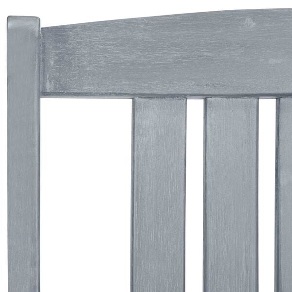 vidaXL Garden Chairs with Cushions 6 pcs Solid Wood Acacia Grey