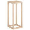 vidaXL 3 Piece Plant Stand Set Solid Wood Pine