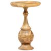 vidaXL Round Side Table 43x43x66 cm Solid Mango Wood