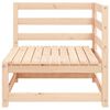 vidaXL Garden Corner Sofas 2 pcs with Cushions Solid Pinewood