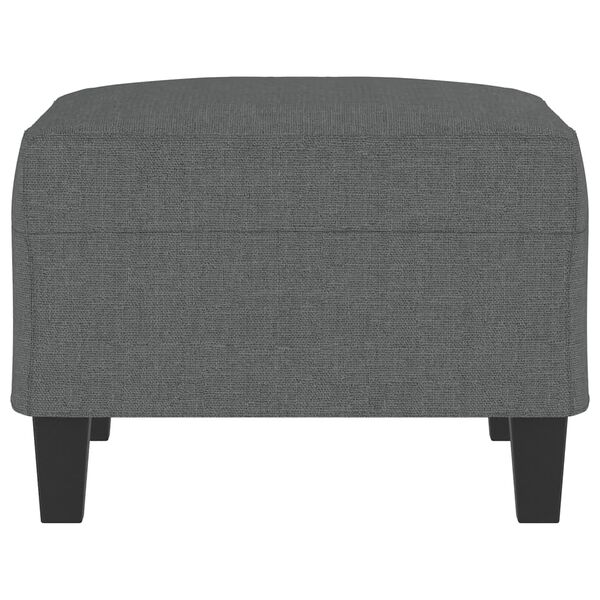 vidaXL Footstool Dark Grey 70x55x41 cm Fabric