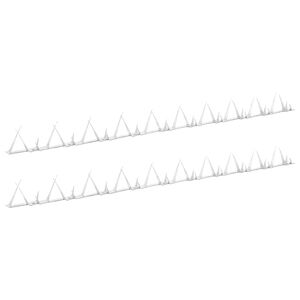 vidaXL Wall Spikes 2 pcs Steel 1 m