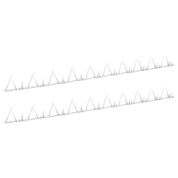 vidaXL Wall Spikes 2 pcs Steel 1 m