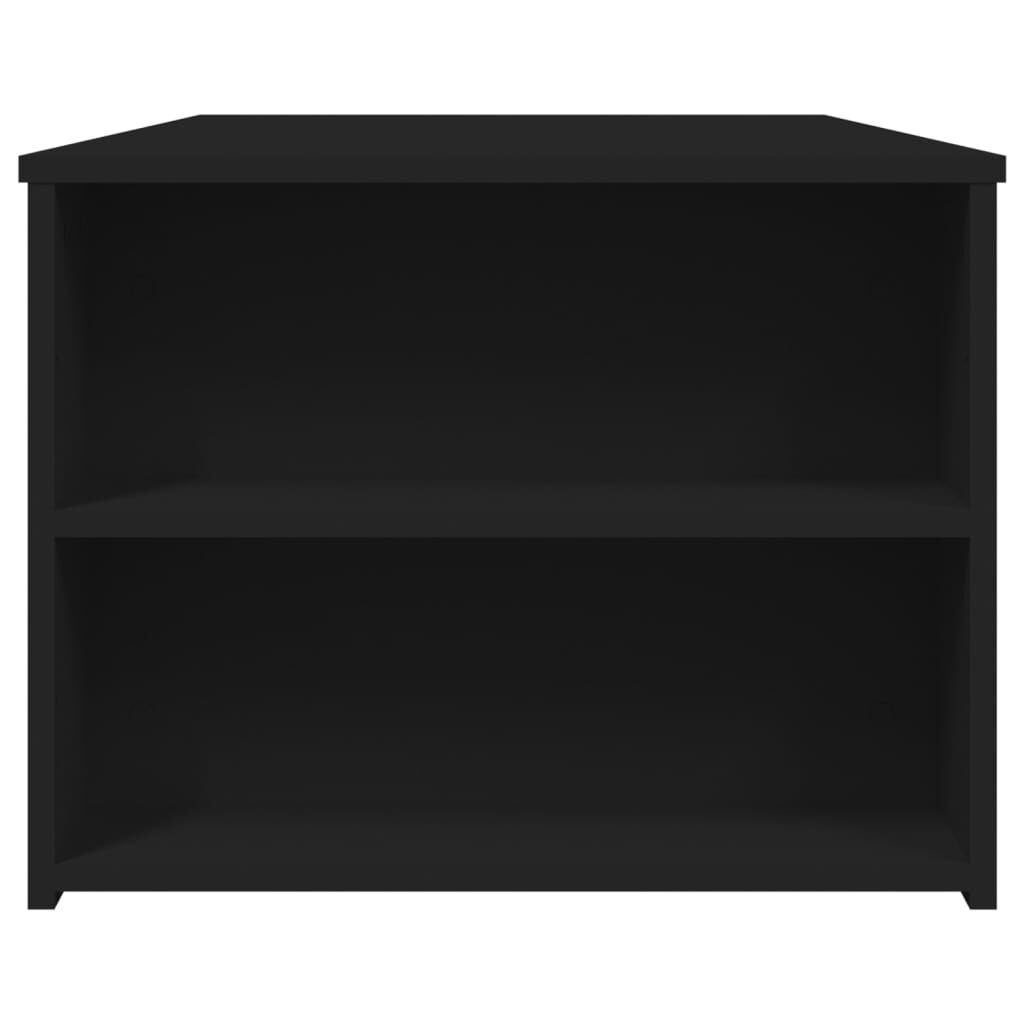 vidaXL Coffee Table Black 102x55x42 cm Engineered Wood