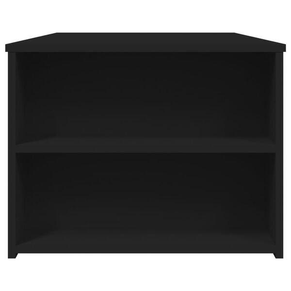 vidaXL Coffee Table Black 102x55x42 cm Engineered Wood