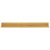 vidaXL Wall Shelves 2 pcs 110x10x10 cm Solid Wood Teak