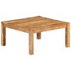 vidaXL Coffee Table 80x80x40 cm Solid Acacia Wood