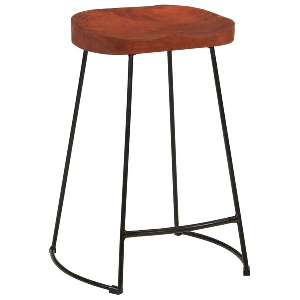 vidaXL Gavin Bar Stools 2 pcs 45x40x63 cm Solid Wood Mango