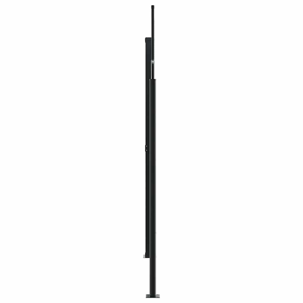vidaXL Retractable Side Awning Anthracite 220x1200 cm