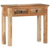 vidaXL Console Table 90.5x30x75cm Solid Acacia Wood and Reclaimed Wood