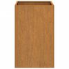 vidaXL Planter 52x48x75 cm Corten Steel