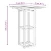 vidaXL 5 Piece Outdoor Bar Set Solid Wood Acacia