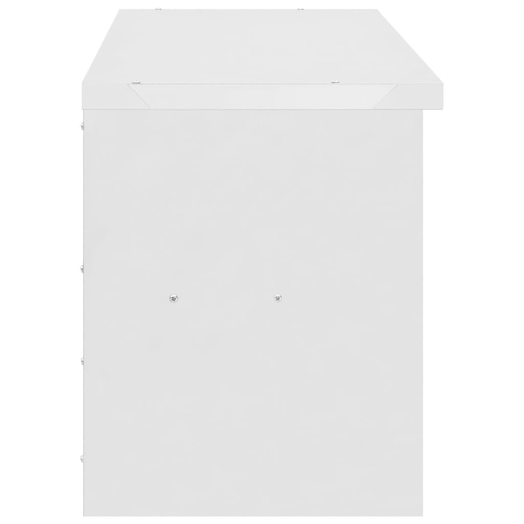 vidaXL Kitchen Wall Cabinet 90x40x50 cm Stainless Steel