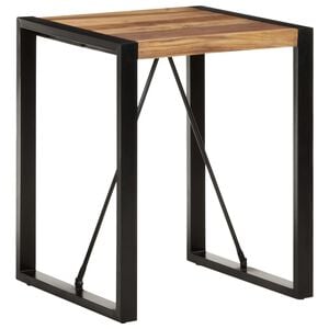 vidaXL Dining Table 60x60x75 cm Solid Acacia Wood
