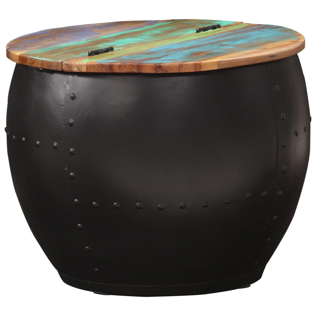 vidaXL Coffee Table 53x43 cm Solid Reclaimed Wood