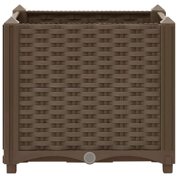 vidaXL Raised Bed 40x40x38 cm Polypropylene