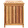 vidaXL Garden Storage Box 90x50x58 cm Solid Teak Wood