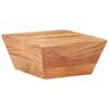 vidaXL Coffee Table V-shape 66x66x30 cm Solid Acacia Wood